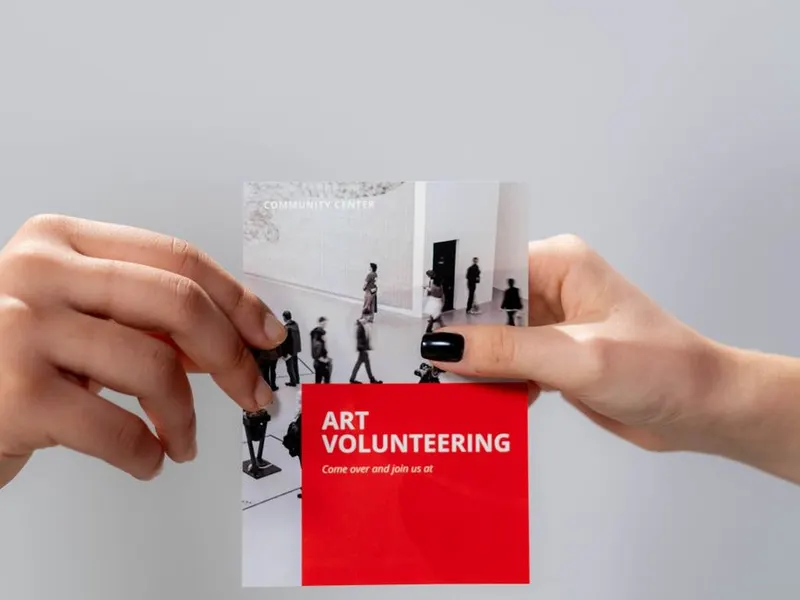Flyer imprimé remis en main propre, impression à Landivisiau